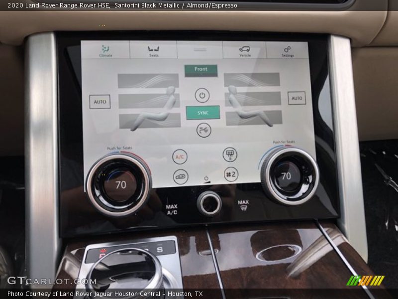 Santorini Black Metallic / Almond/Espresso 2020 Land Rover Range Rover HSE