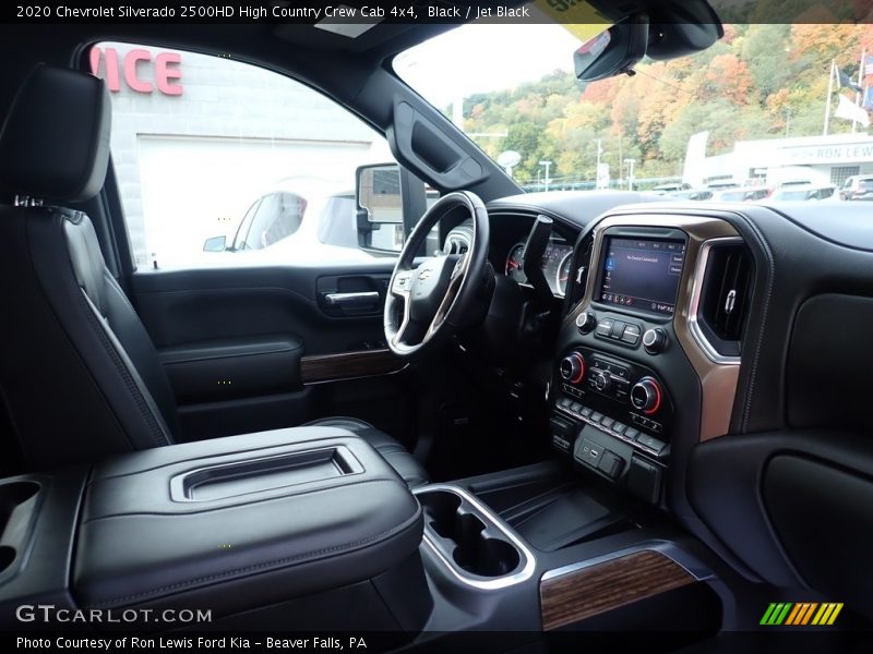 Black / Jet Black 2020 Chevrolet Silverado 2500HD High Country Crew Cab 4x4