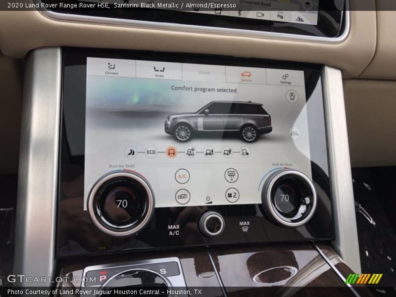 Santorini Black Metallic / Almond/Espresso 2020 Land Rover Range Rover HSE