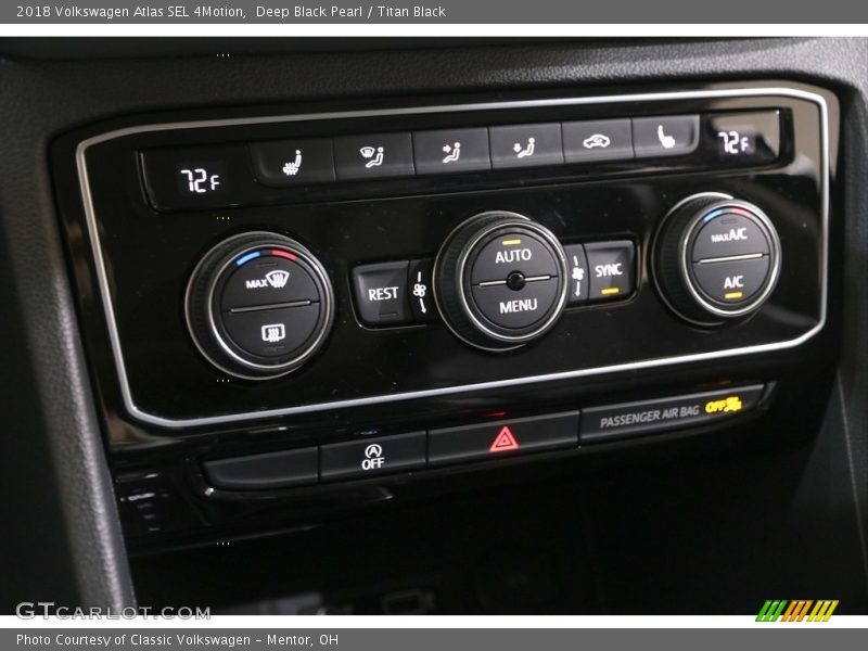 Controls of 2018 Atlas SEL 4Motion
