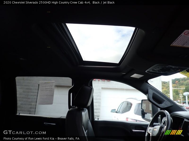 Black / Jet Black 2020 Chevrolet Silverado 2500HD High Country Crew Cab 4x4