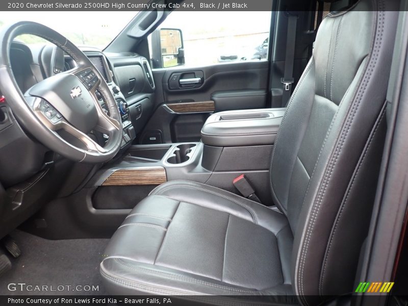 Black / Jet Black 2020 Chevrolet Silverado 2500HD High Country Crew Cab 4x4