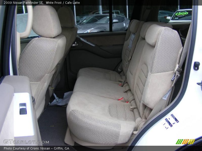 White Frost / Cafe Latte 2009 Nissan Pathfinder SE
