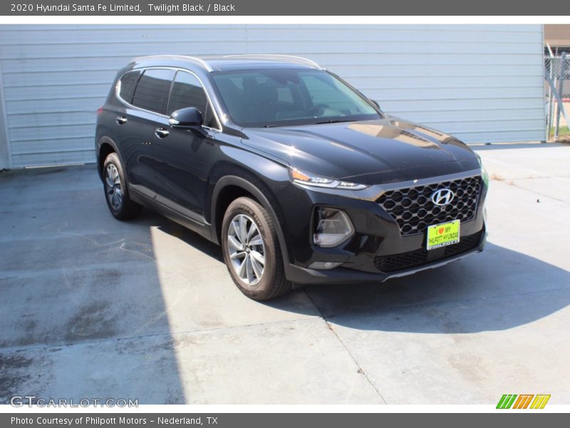 Twilight Black / Black 2020 Hyundai Santa Fe Limited