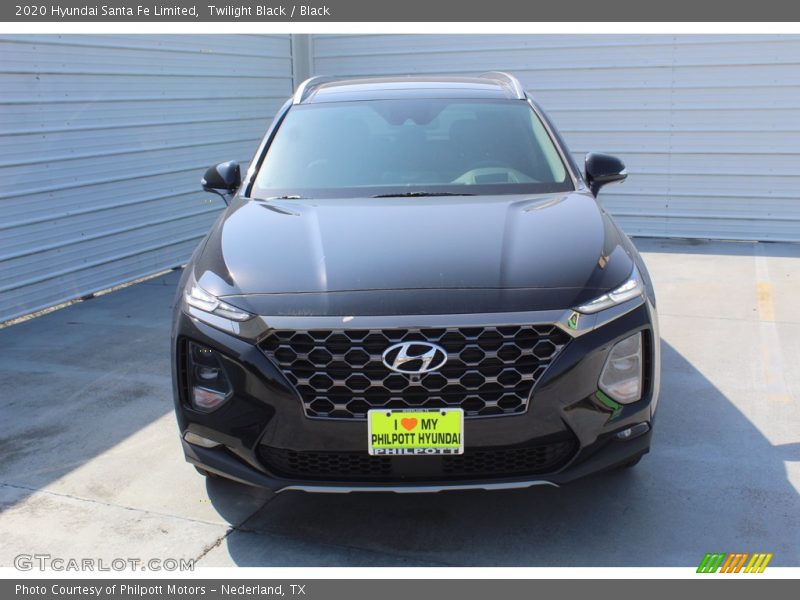 Twilight Black / Black 2020 Hyundai Santa Fe Limited