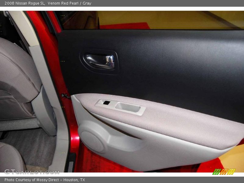 Venom Red Pearl / Gray 2008 Nissan Rogue SL