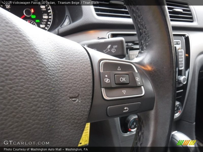  2015 Passat SE Sedan Steering Wheel