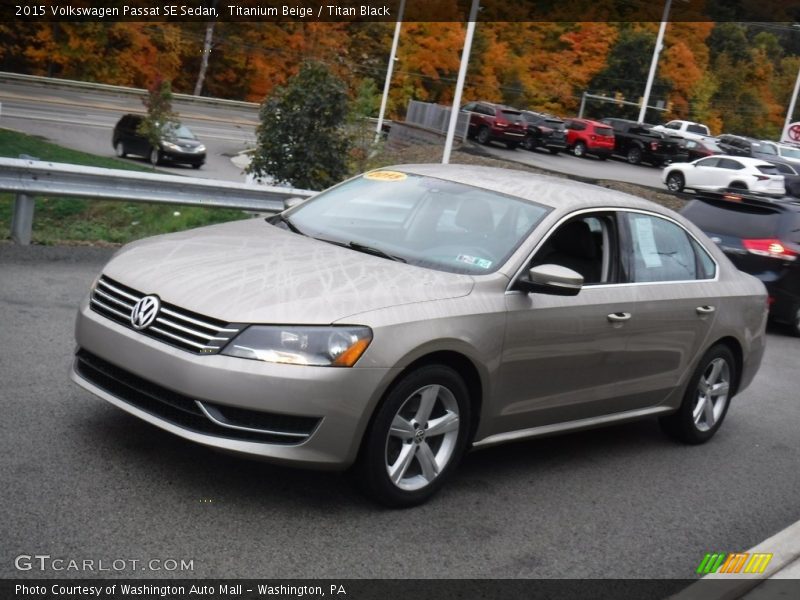 Titanium Beige / Titan Black 2015 Volkswagen Passat SE Sedan