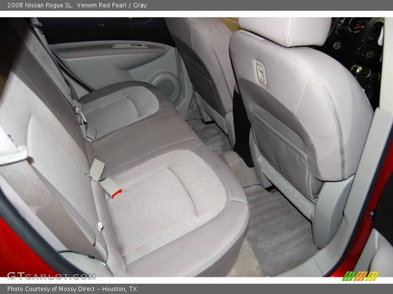 Venom Red Pearl / Gray 2008 Nissan Rogue SL