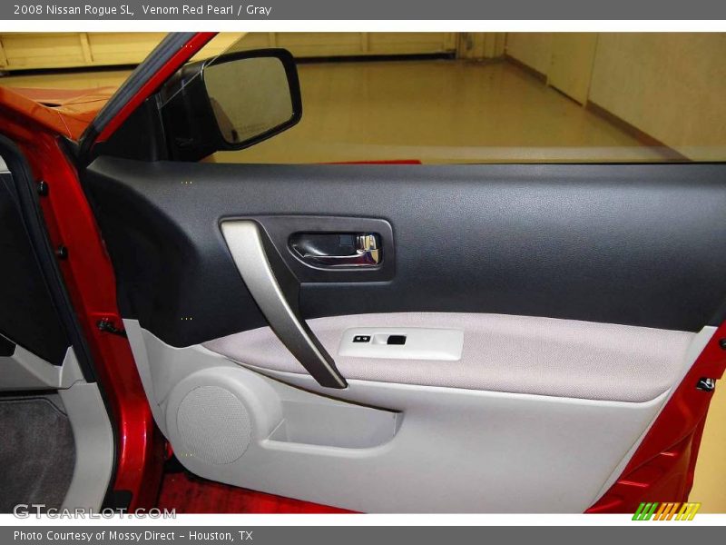Venom Red Pearl / Gray 2008 Nissan Rogue SL