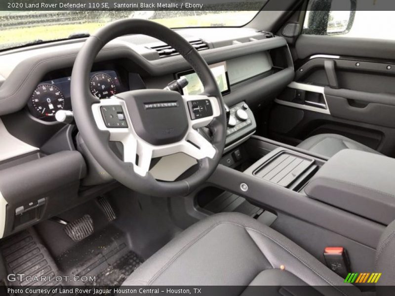 Front Seat of 2020 Defender 110 SE