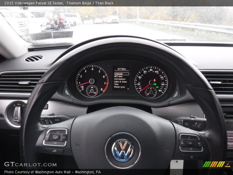  2015 Passat SE Sedan SE Sedan Gauges