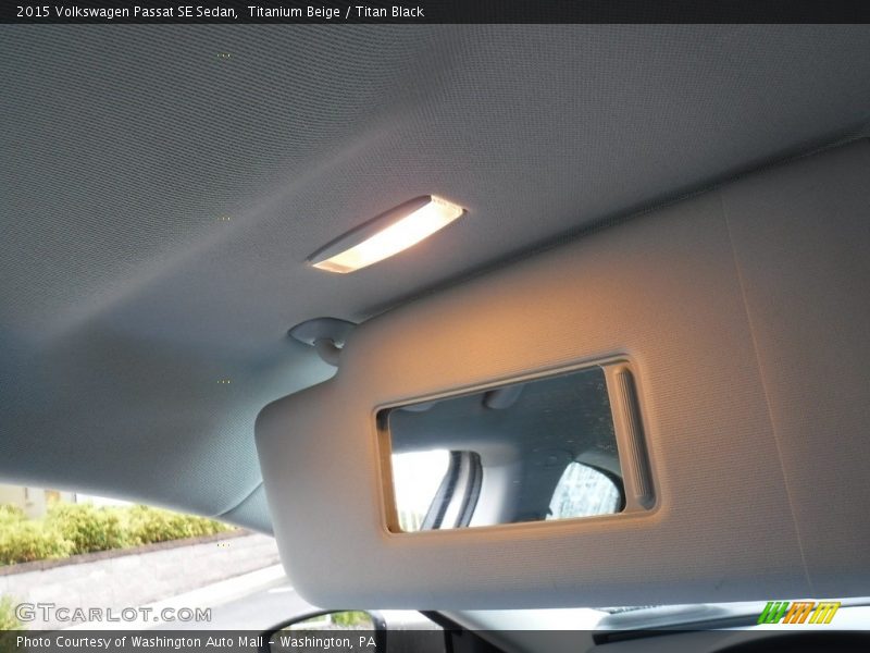 Titanium Beige / Titan Black 2015 Volkswagen Passat SE Sedan