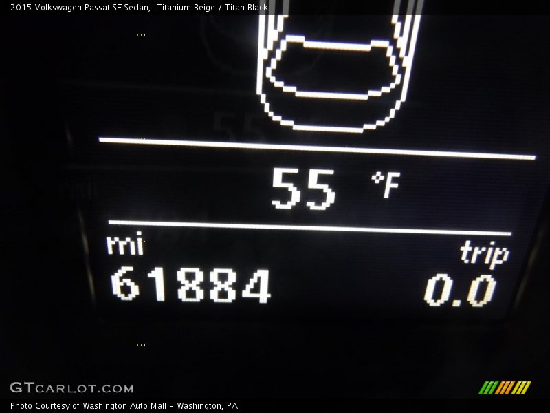 Titanium Beige / Titan Black 2015 Volkswagen Passat SE Sedan