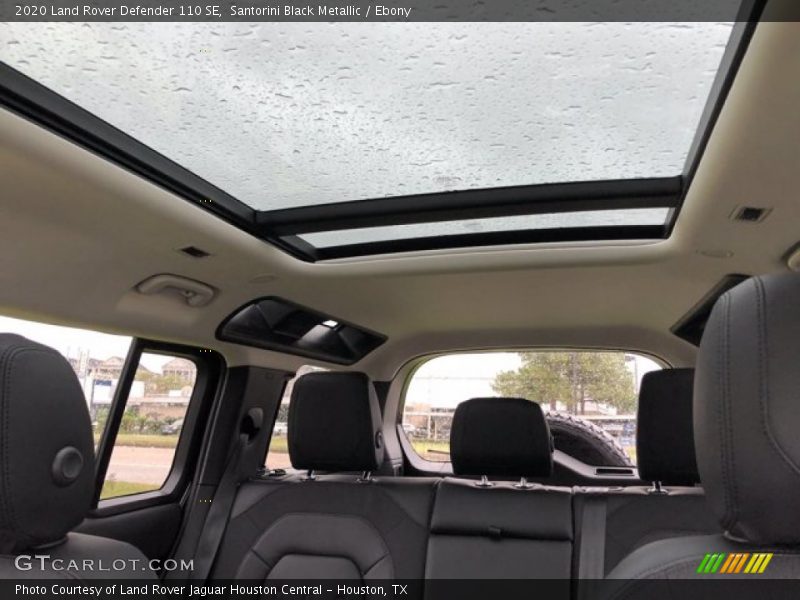 Sunroof of 2020 Defender 110 SE