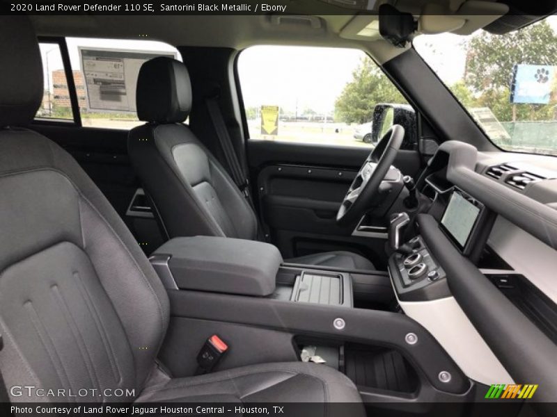 Front Seat of 2020 Defender 110 SE