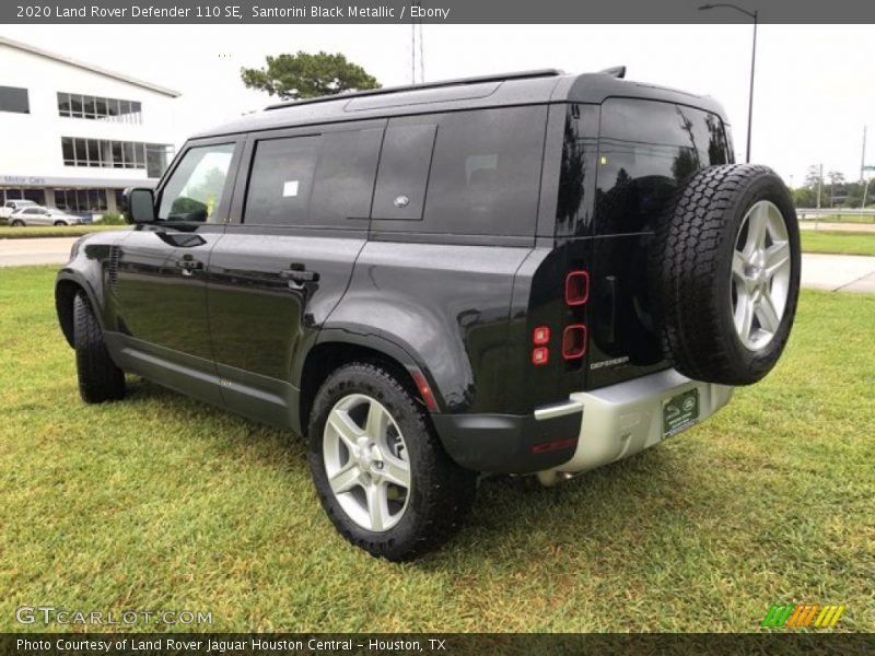 Santorini Black Metallic / Ebony 2020 Land Rover Defender 110 SE