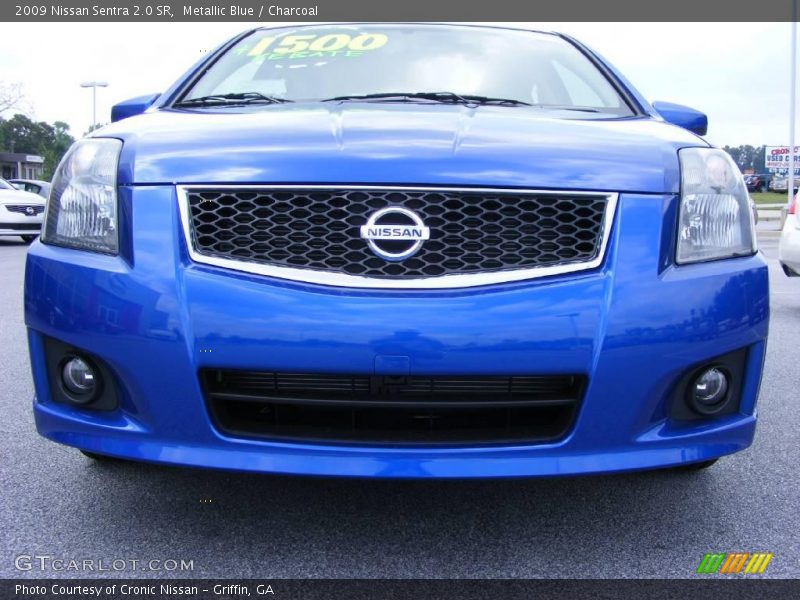Metallic Blue / Charcoal 2009 Nissan Sentra 2.0 SR