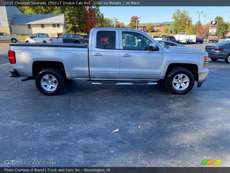  2015 Silverado 1500 LT Double Cab 4x4 Silver Ice Metallic