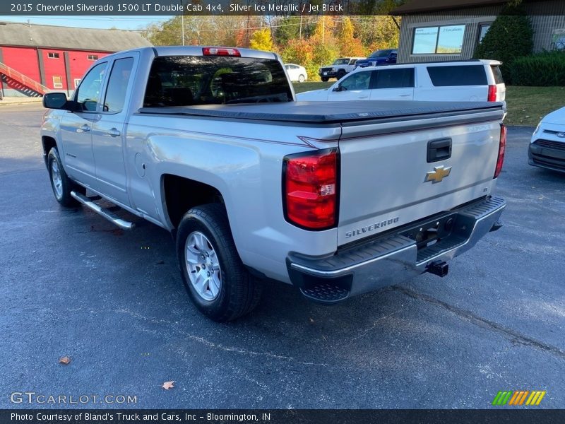  2015 Silverado 1500 LT Double Cab 4x4 Silver Ice Metallic