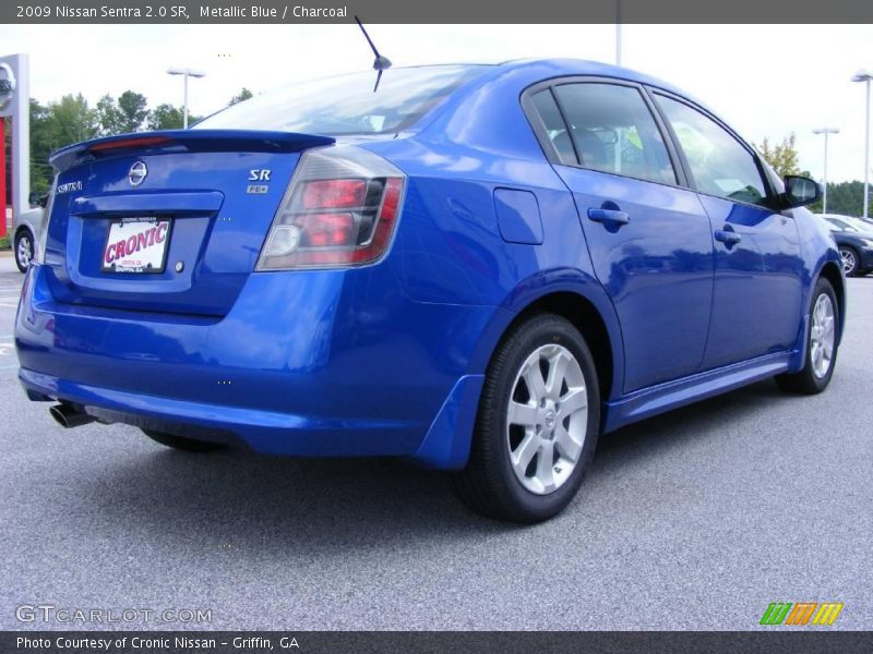 Metallic Blue / Charcoal 2009 Nissan Sentra 2.0 SR