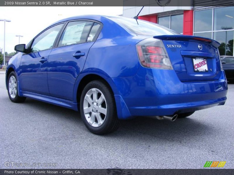 Metallic Blue / Charcoal 2009 Nissan Sentra 2.0 SR