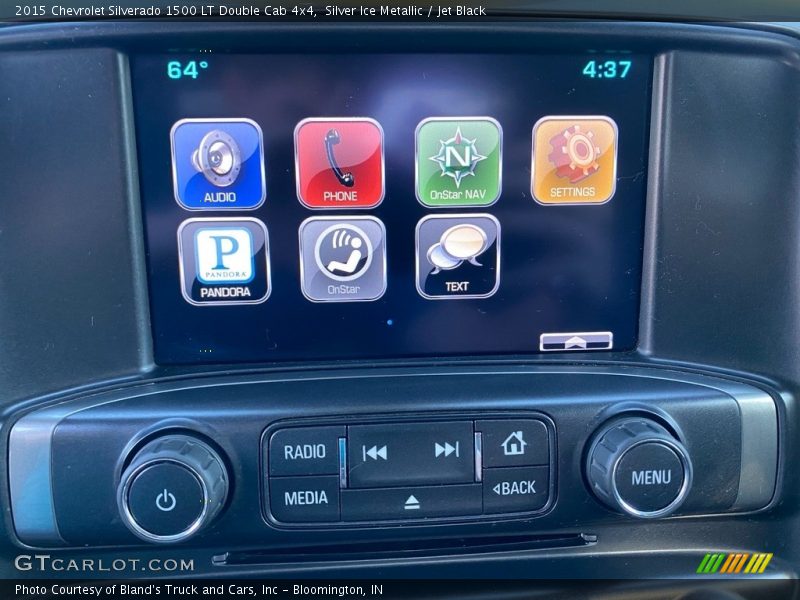 Silver Ice Metallic / Jet Black 2015 Chevrolet Silverado 1500 LT Double Cab 4x4