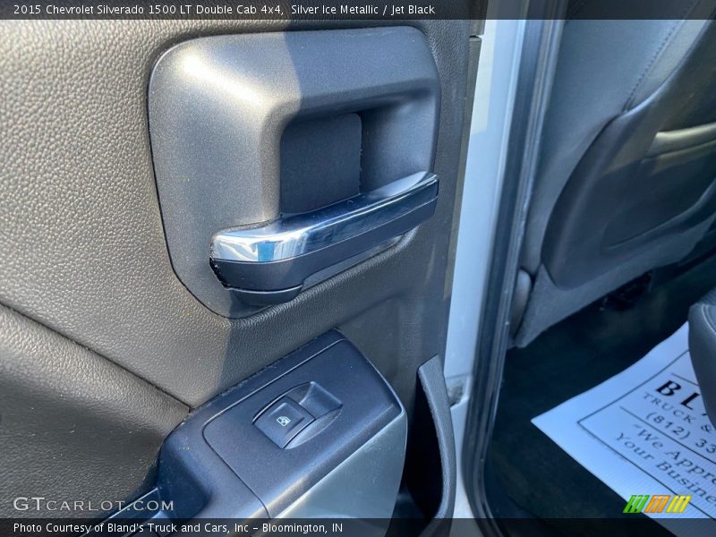Silver Ice Metallic / Jet Black 2015 Chevrolet Silverado 1500 LT Double Cab 4x4