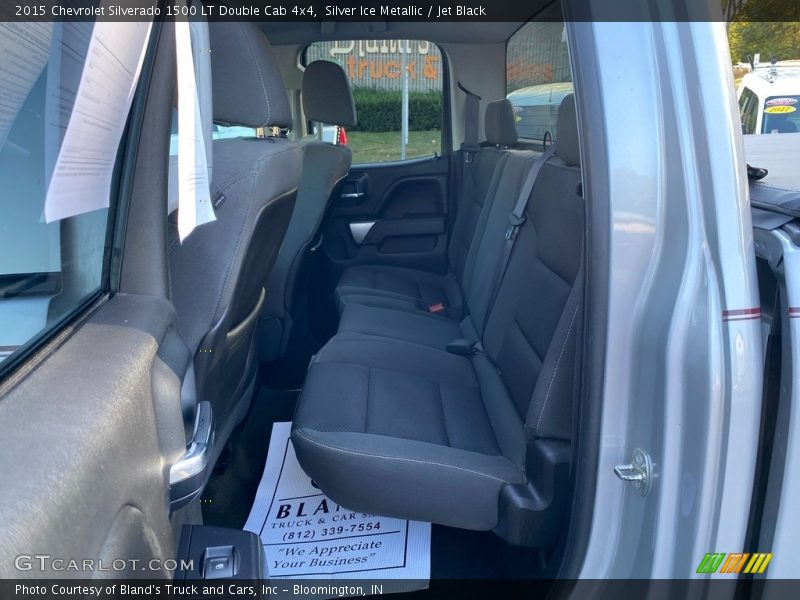 Silver Ice Metallic / Jet Black 2015 Chevrolet Silverado 1500 LT Double Cab 4x4