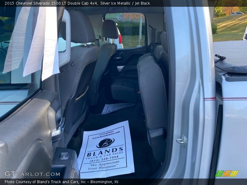 Silver Ice Metallic / Jet Black 2015 Chevrolet Silverado 1500 LT Double Cab 4x4