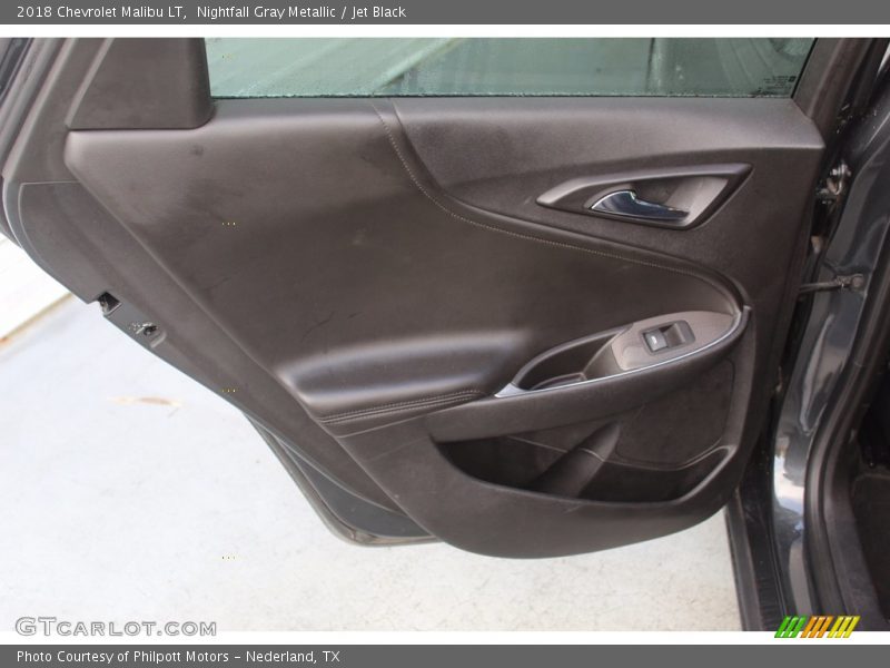 Nightfall Gray Metallic / Jet Black 2018 Chevrolet Malibu LT