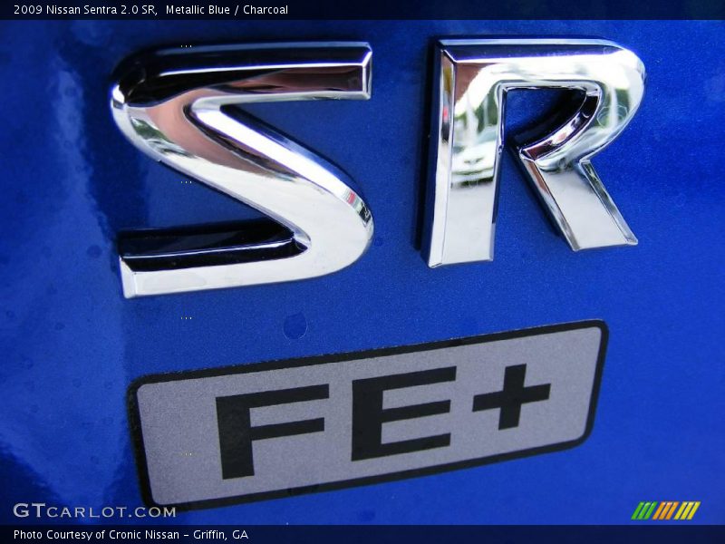 Metallic Blue / Charcoal 2009 Nissan Sentra 2.0 SR