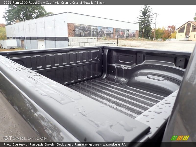 Granite Crystal Metallic / Black 2021 Ram 1500 Rebel Crew Cab 4x4