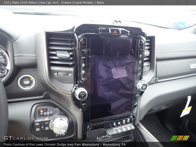 Granite Crystal Metallic / Black 2021 Ram 1500 Rebel Crew Cab 4x4