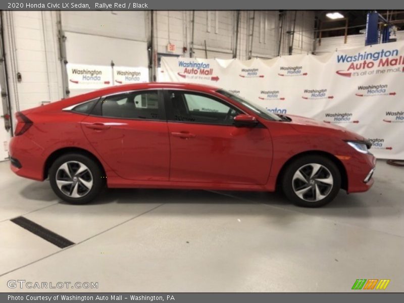 Rallye Red / Black 2020 Honda Civic LX Sedan