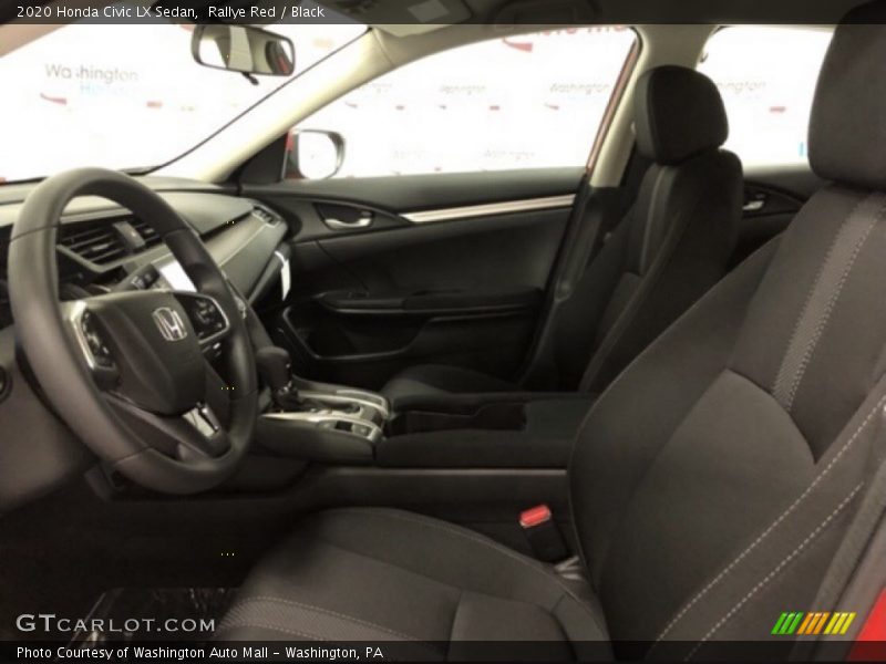 Rallye Red / Black 2020 Honda Civic LX Sedan