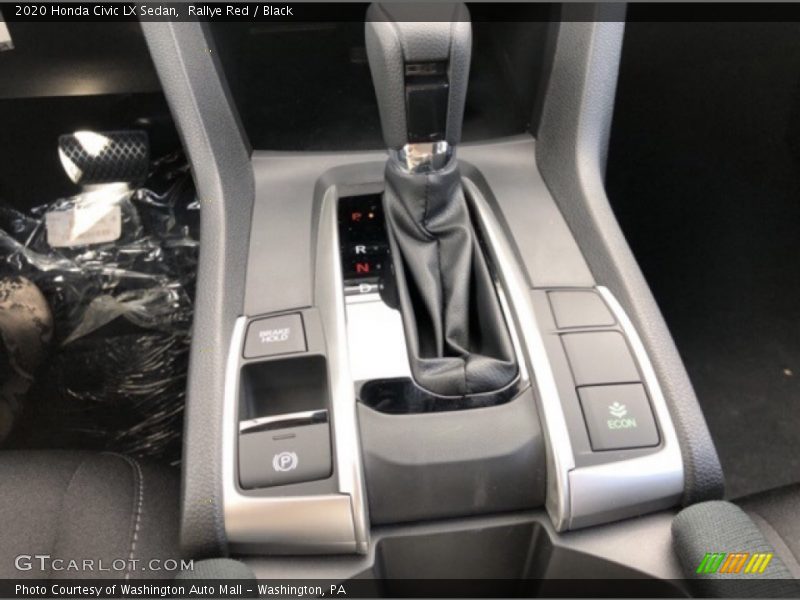 Rallye Red / Black 2020 Honda Civic LX Sedan