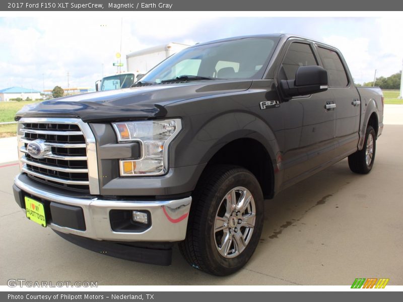 Magnetic / Earth Gray 2017 Ford F150 XLT SuperCrew