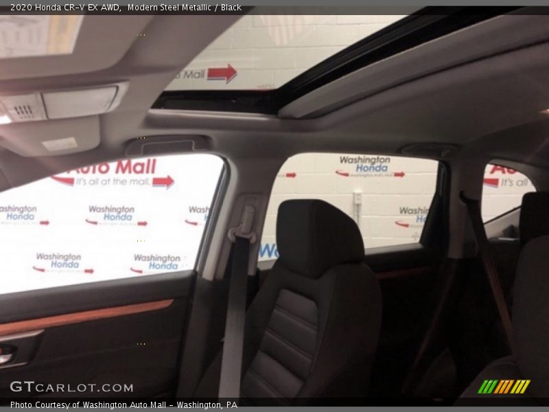 Modern Steel Metallic / Black 2020 Honda CR-V EX AWD
