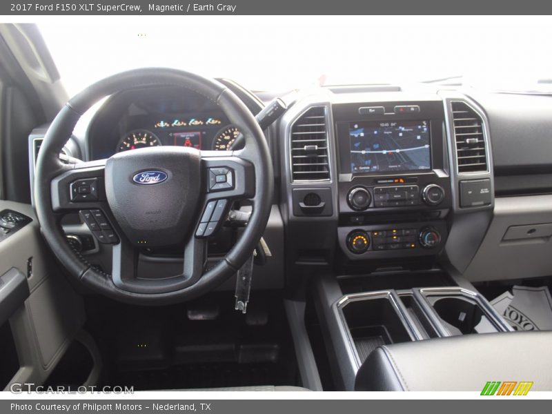 Magnetic / Earth Gray 2017 Ford F150 XLT SuperCrew
