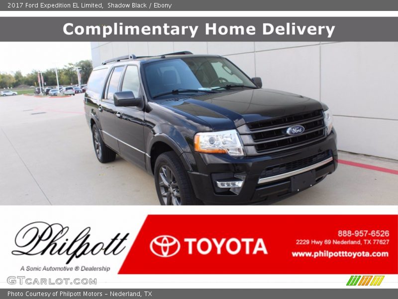 Shadow Black / Ebony 2017 Ford Expedition EL Limited