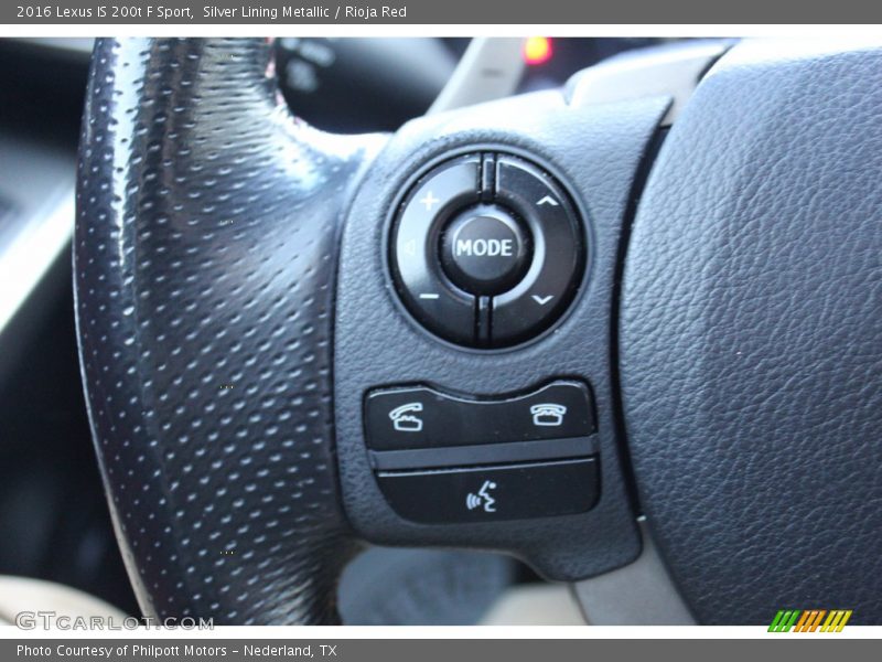  2016 IS 200t F Sport Steering Wheel