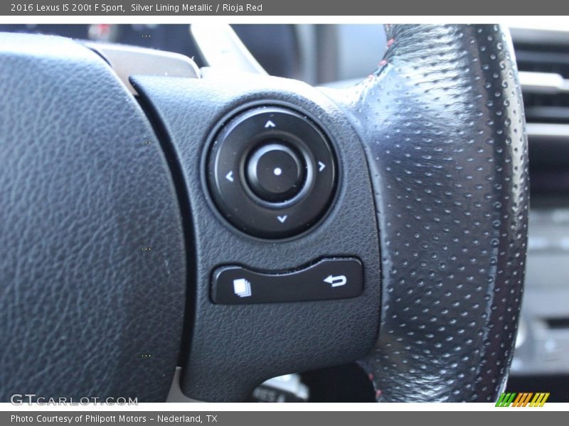  2016 IS 200t F Sport Steering Wheel