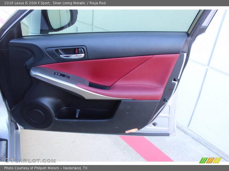 Door Panel of 2016 IS 200t F Sport