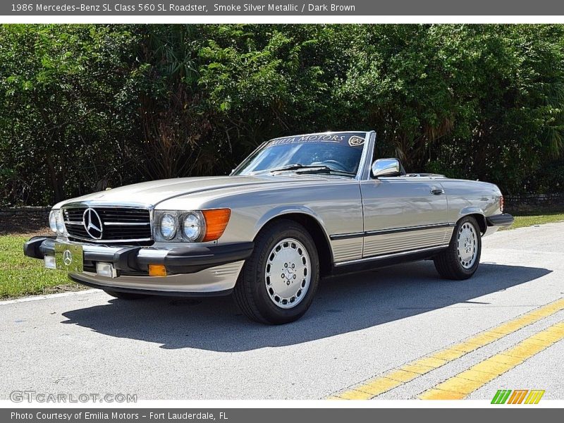  1986 SL Class 560 SL Roadster Smoke Silver Metallic