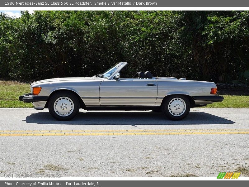  1986 SL Class 560 SL Roadster Smoke Silver Metallic