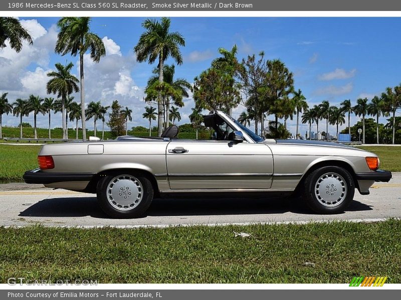  1986 SL Class 560 SL Roadster Smoke Silver Metallic