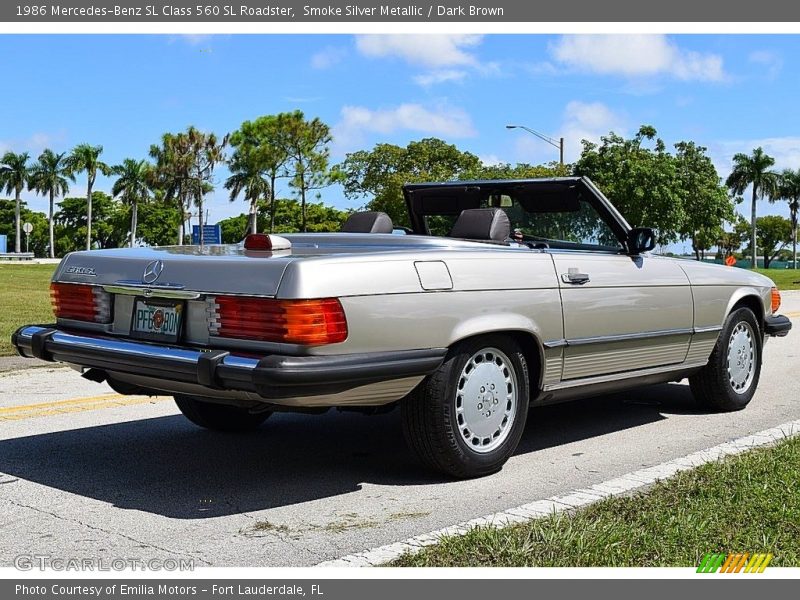  1986 SL Class 560 SL Roadster Smoke Silver Metallic