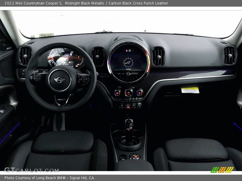 Dashboard of 2021 Countryman Cooper S