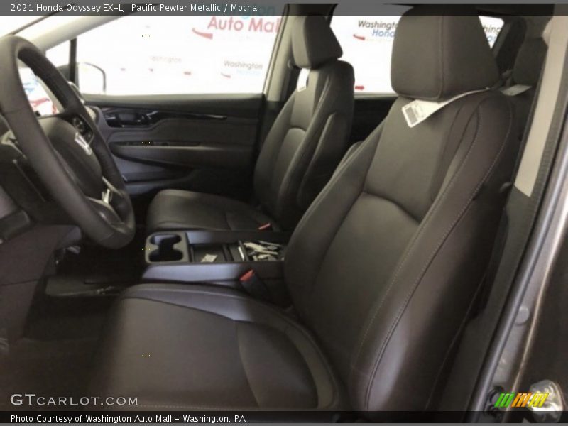Pacific Pewter Metallic / Mocha 2021 Honda Odyssey EX-L